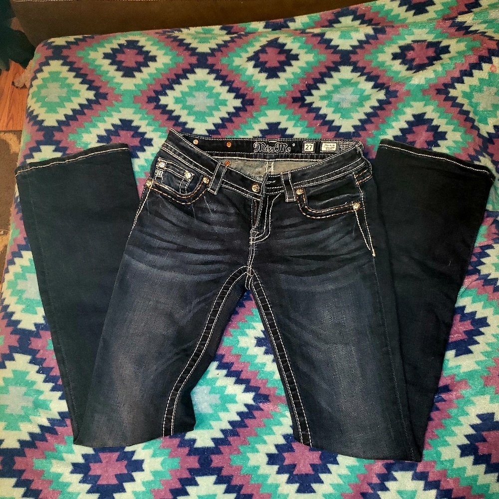 Miss me jeans only worn once  willing to trade